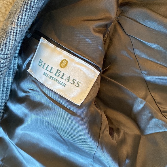Vintage Bill Blass Men’s Suit Jacket, plaid. 100% camel hair - Picture 6 of 9